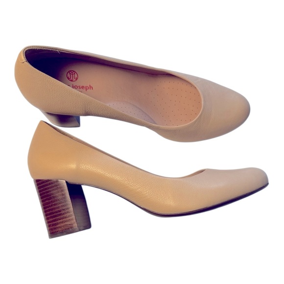 Marc Joseph leather tan block heel pump size 13 - Picture 5 of 9